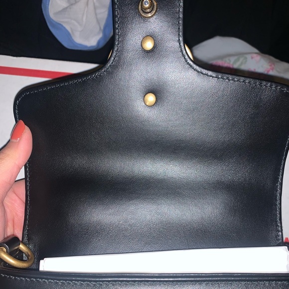 🚫SOLD🚫Gucci GG Marmont Mini Top Handle Bag - Picture 3 of 8